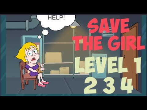 Save The Girl Level 1 2 3 4 Gameplay Walkthrough Tutorial 