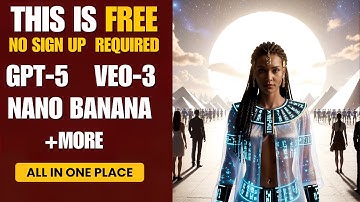 This Free AI Platform Gives You GPT-5, VEO 3 & Nano Banana + More AI Tools