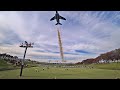 5番機が目前に!ブルーインパルス 超低空離陸