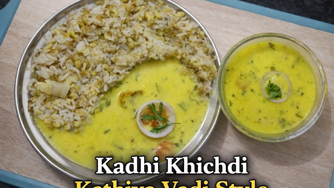 Kathiyawadi Style Kadhi Khichdi 😋 | Light & Tasty Desi Food | Ghar Ka Khana