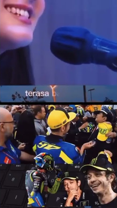 VIRAL❗️Artis Tiktok Nyanyikan lagu Perpisahan Untuk Valentino Rossi 😭 #shorts