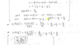 Module-5, Probability (Conditional Probability)