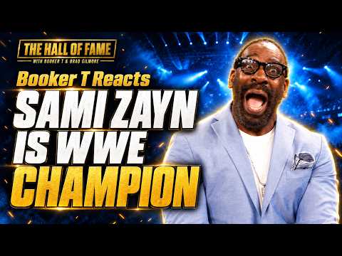 SAMI ZAYN IS WWE CHAMPION! Will Ospreay Interview + 2Pac Talk | Hall of Fame with Booker T