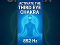 852 Hz for Third Eye Activation & Intuition 🌌