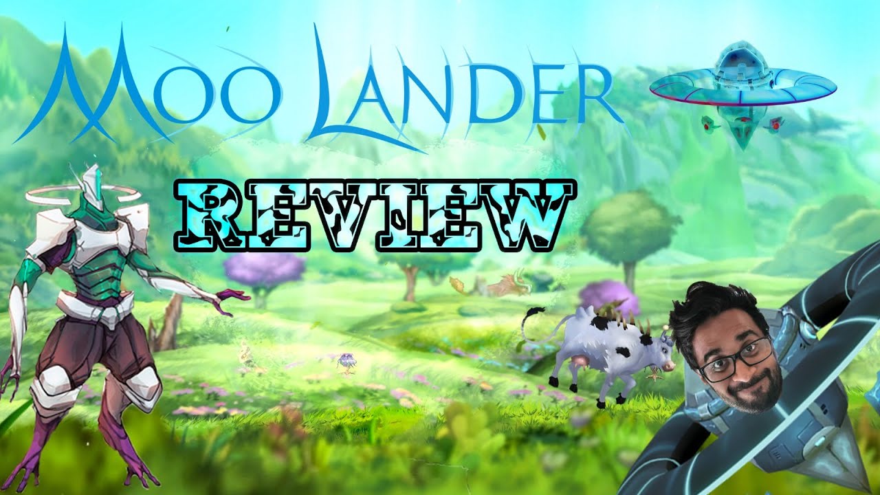 Let's Review Moo Lander || Cosmic MILK and mighty Space Cows Gameplay
