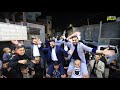 استقبال ناري من سهرة العريس معتز المهر والفنان حافظ موسى مخيم نورشمس 2022 