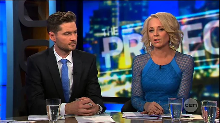 Carrie Bickmore Fights Back Tears | The Project | ...