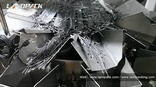 Automatic Weighing And Packing Machine Suitable For Packaging Hardware, Nails, Screws, Etc.