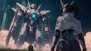 RAINLINE SENTINEL // Cyberpunk Synthwave Mix for Night Focus