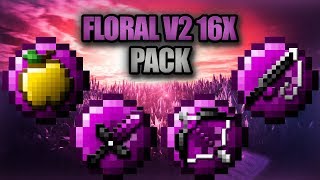 ★ Minecraft PvP Texture Pack l Floral v2 16x ★