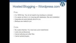 WordPress Training for Beginners From Scratch – Chapter 3 - Wordpress and Content Management