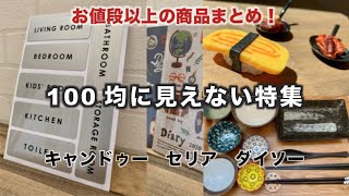 【100均に見えない特集！】お値段以上の商品まとめ！【セリア・ダイソー・キャンドゥー】