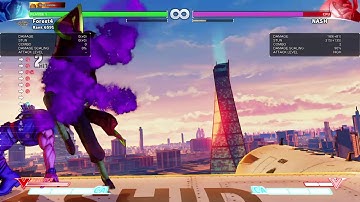 FANG Crush Counter Combo V Trigger No Meter STREET FIGHTER V