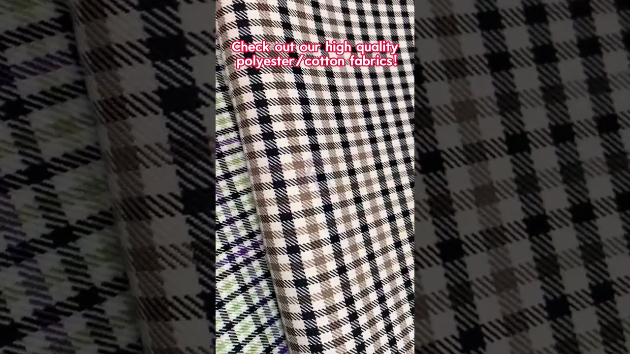 The Ultimate Guide to Polyester丨Cotton Fabric: Comfort Meets Durability!  