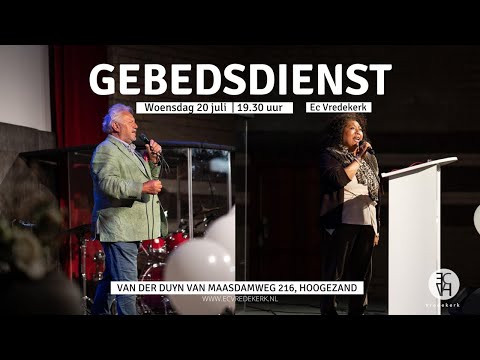 Gebedsavond | Arjan en Efi Knevel | 20-7-2022 | EC Vredekerk