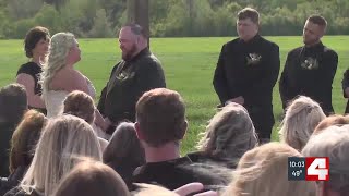 “A Whirlwind Wedding” -– Couple ties the knot two days after tornado tears through venue