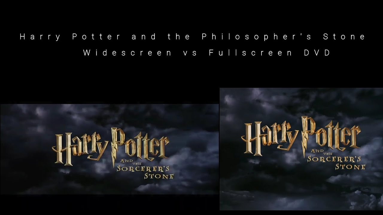 Harry Potter and the Philosopher's Stone | Widescreen vs