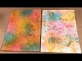 2. Distress Ink Dipped Backgrounds - Inky Backgrounds