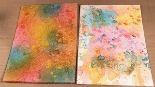 2. Distress Ink Dipped Backgrounds - Inky Backgrounds