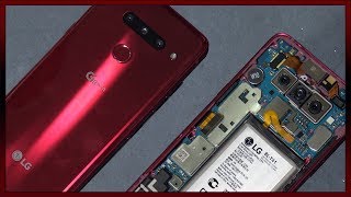 LG G8 ThinQ Disassembly Teardown Repair Guide. No earpiece speaker?