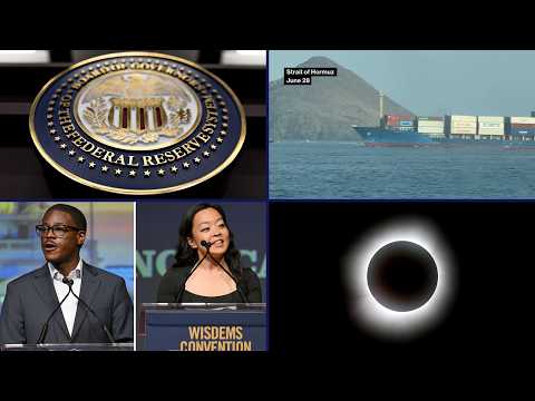 Bloomberg News Now: DOJ Calls for Special Grand Jury, Oil Prices Swing, UK Solar Eclipse Episode cover