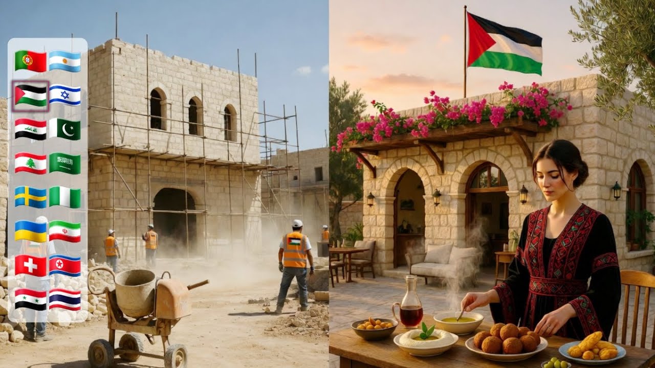 Which country built this restaurant from scratch?🏗️🍽️ (From Foundation to Feast) p3