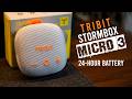 Clean white, bold orange, Tribit Stormbox Micro Review