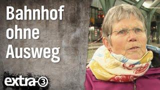 Realer Irrsinn: Kein Ausweg aus dem Bahnhof Darmstadt