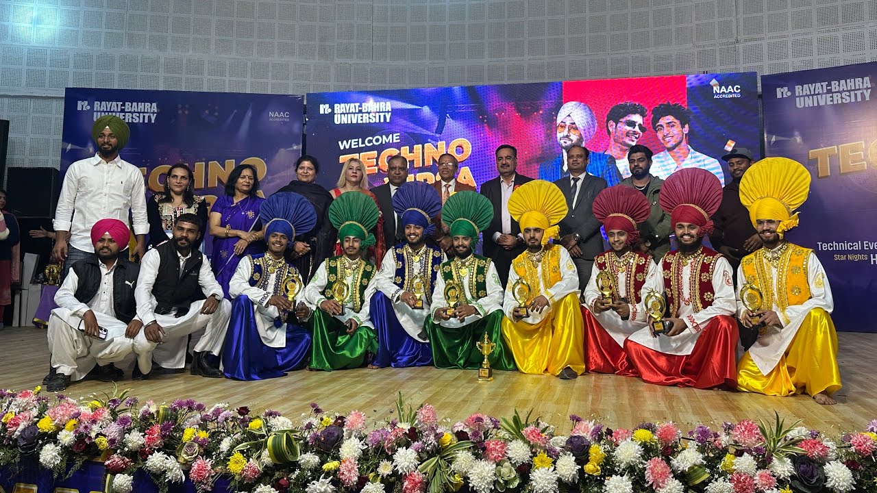 Bhangra🔥2025 techno Virsa Rayat Bara University ￼bhangra USSS department 