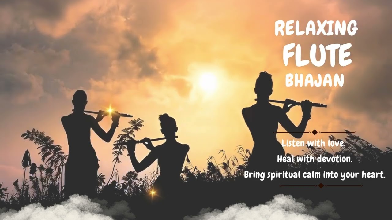 🪈 Divine Peaceful Flute Bhajans 🎶 | Instrumental Bhakti Music for Heart & Meditation 
