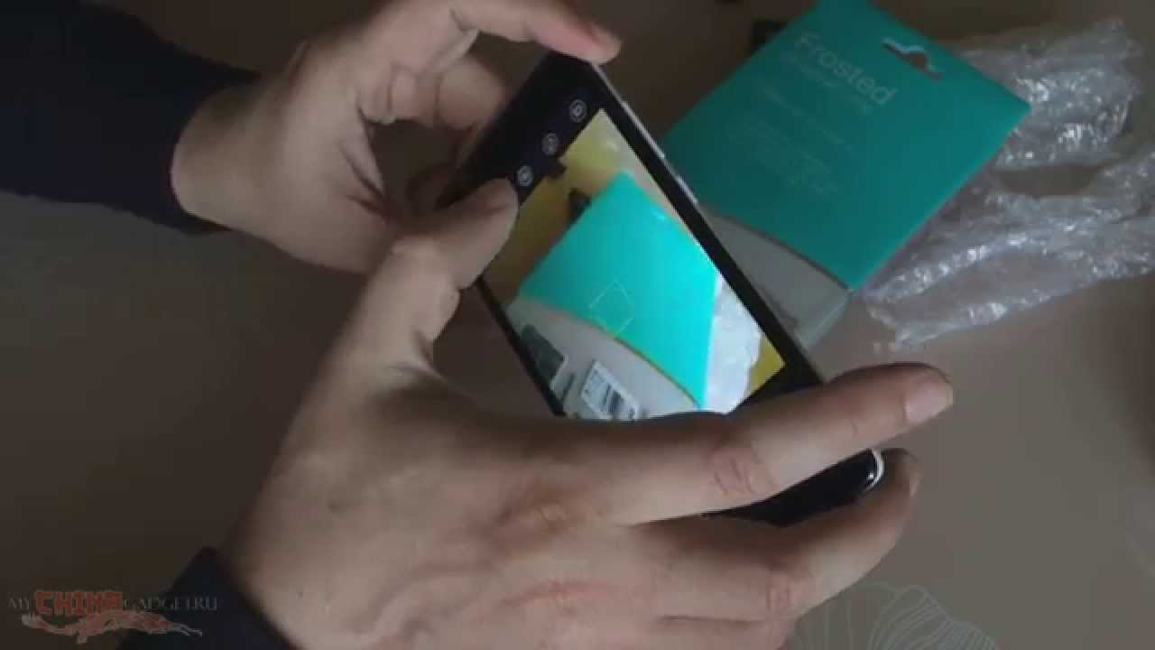 Распаковка посылки с интересным телефоном ZTE V5 Max