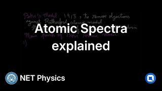 NUST NET Physics | 20.1 Atomic Spectra | Qallam