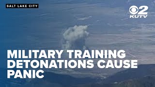 Loud booms from the Tooele Army Depot explained