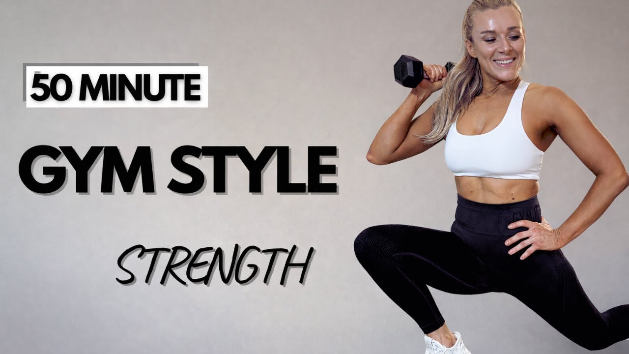 50 MIN Full Body Strength | Gym-Style 3 Sets (No Jumping)