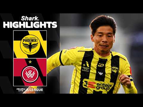 Wellington Phoenix v Western Sydney | SHARK HIGHLIGHTS | Isuzu UTE A-League 2025-26 | Round 25 — football highlights