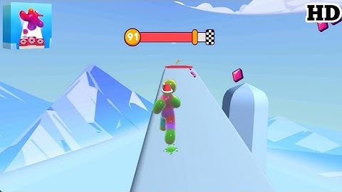 Blob Runner 3D Gameplay (Android,iOS) Levels 91 - 100