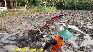 Mencoba Garu Baru#traktorquickg1000 #tractor #traktorsawah