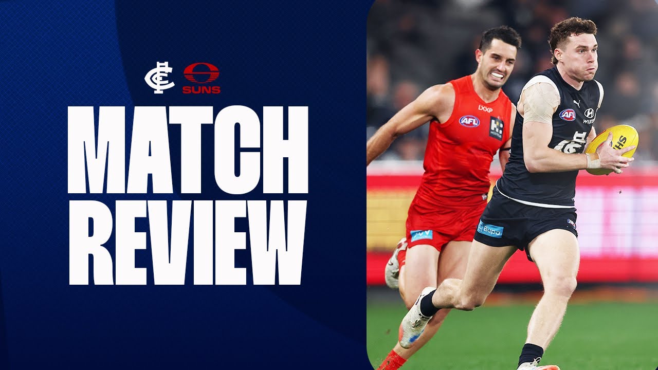 AFL Round 22, 2025 | Carlton V Gold Coast Suns | Match Review | S5 E44