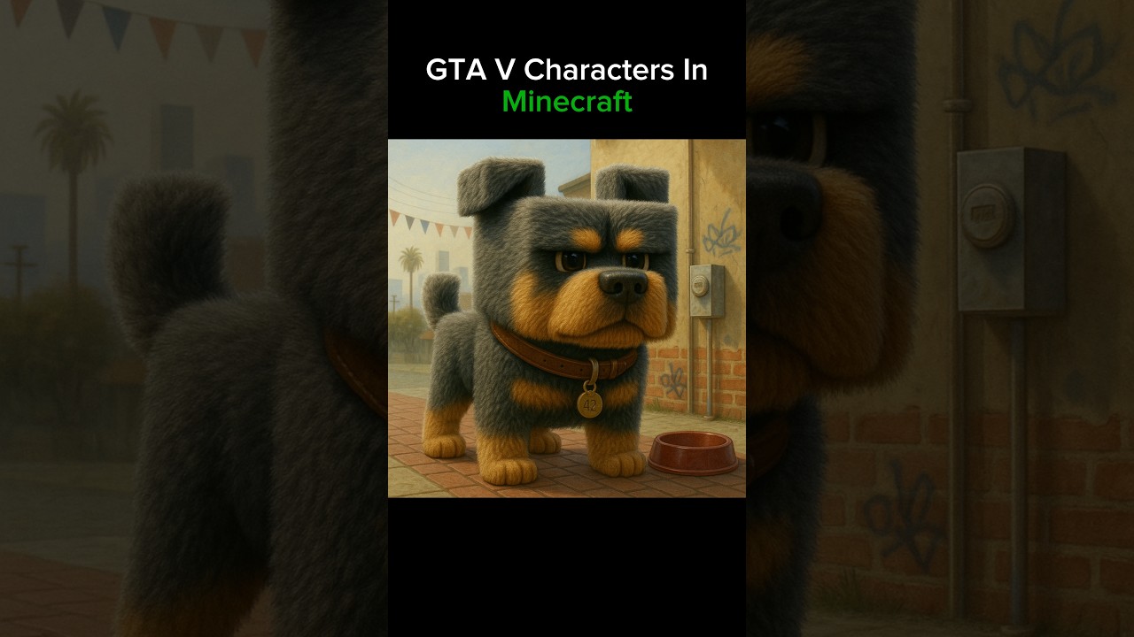 GTA V Characters In Minecraft Verse 🧊 | 