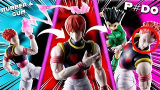 THIS IS HISOKA FIGURE HAS BOTH PROPERTIES OF RUBBER AND GUM!! S.H.F Hunter x Hunter Hisoka