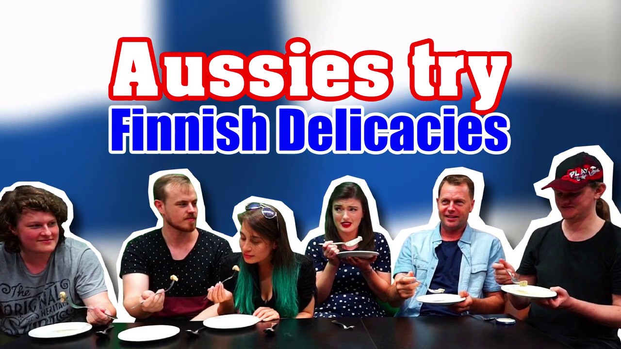 Aussie zone players try Finnish delicacies