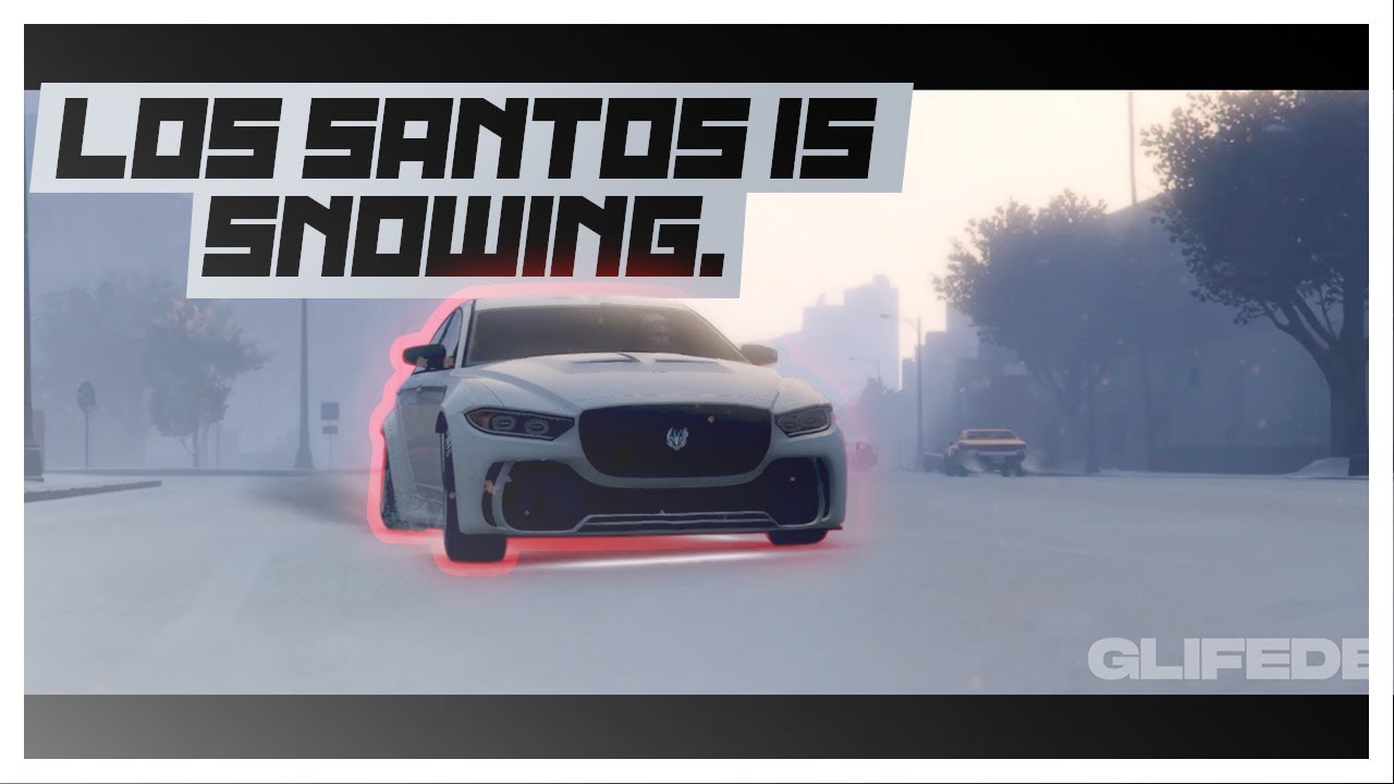 ️ Los Santos is snowing. ⛄ // GTA Online Cinematic - YouTube