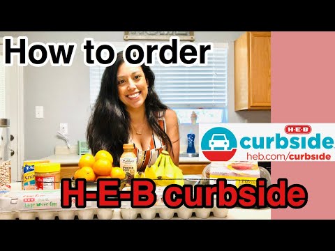 HEB Curbside Step by Step - How to order Curbside Pickup with HEB