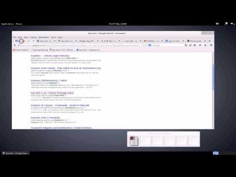 key-mon: displays your keyboard strokes and mouse clicks onscreen.