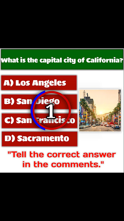 99% Fail This California Capital Question !  #shorts #gkquiz #gkfacts