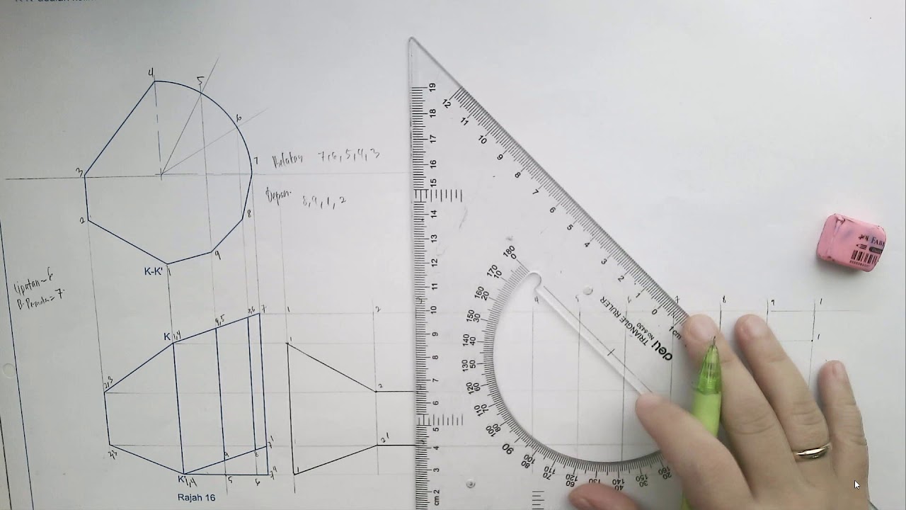 5ST JUNIOR : PENGORAKKAN(SOALAN 19) #GRAFIK​​ KOMUNIKASI TEKNIKAL#
