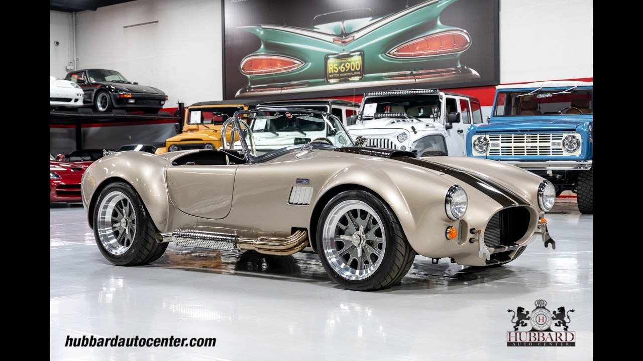 1965 Backdraft Cobra Replica - Girigio Ingrid Exterior - Iconic 427 V8 - Forged Pistons