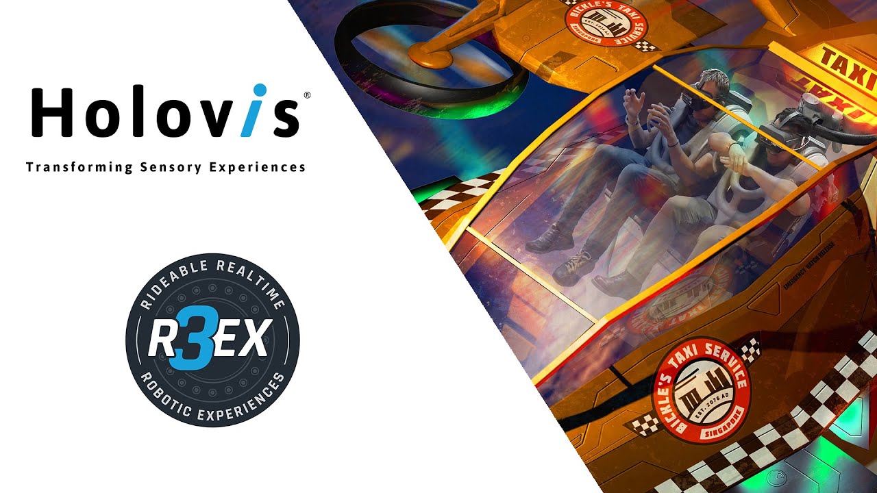 R3EX Release Trailer - Full Inversion VR from Holovis