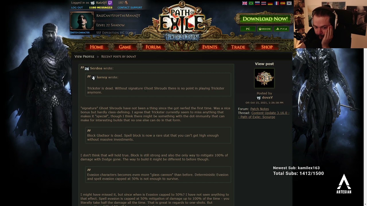 RaizQT - Path of Exile - Oct. 15