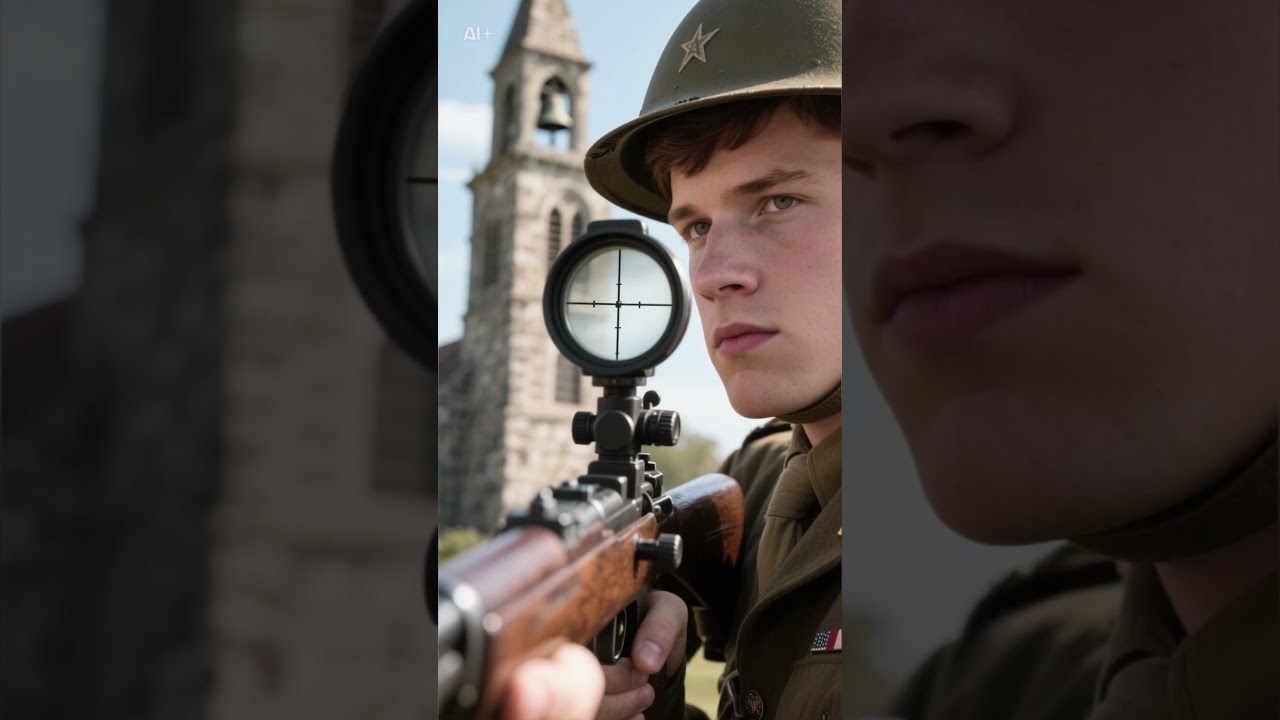 How One “Scrap Glass” Trick Let a WWII Sniper Hunt Machine-Gun Crews in Broad Daylight